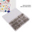 460Pcs Safety Pins Assorted 7 Sizes Iron Durable Reusable Sewing & Craft 10