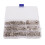 460Pcs Safety Pins Assorted 7 Sizes Iron Durable Reusable Sewing & Craft 14