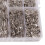 460Pcs Safety Pins Assorted 7 Sizes Iron Durable Reusable Sewing & Craft 12