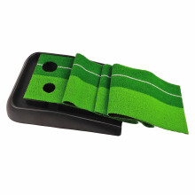 Indoor Green Grass Golf Putting Mat Ball Return