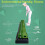 Indoor Green Grass Golf Putting Mat Ball Return 9