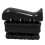 5Pcs Hand Grip Strength Trainer Set Silicone Black, 360g 10