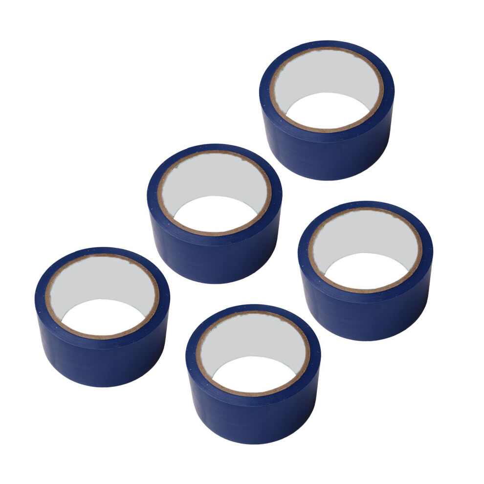 Gymnasium Floor Marking Tape 5Cm Wide 5-Pack Blue Durable Adhesive Line Tape 9471340086862