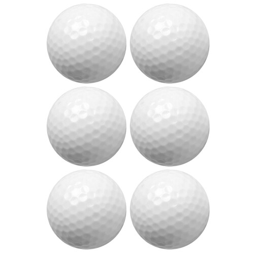 6PCS Synthetic Rubber LED Luminous Golf Ball 2