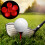 6PCS Synthetic Rubber LED Luminous Golf Ball 4