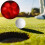 6PCS Synthetic Rubber LED Luminous Golf Ball 5