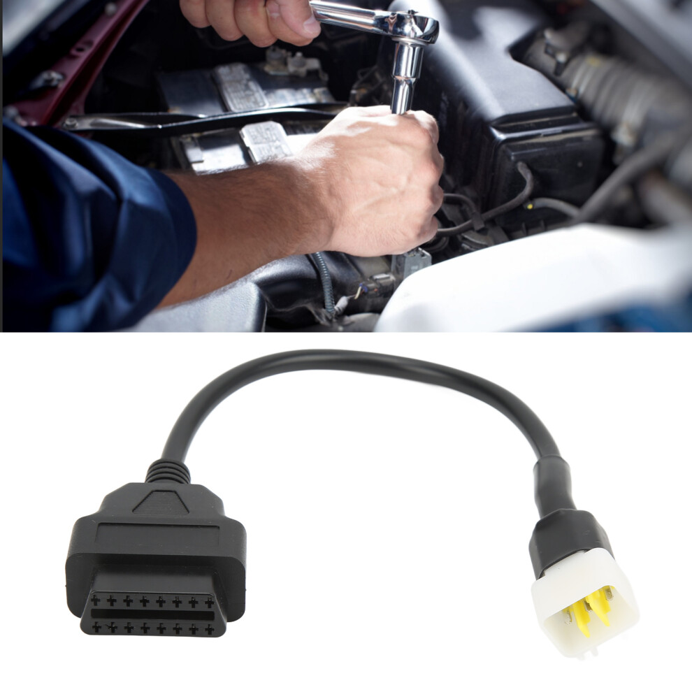 6 Pin Diagnostic Cable For Delphi Motorcycle Obd Diagnostic Adapter Replacement 7641340088964