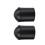 2pcs Double Bass Endpin Rubber Tip Stopper Black 9