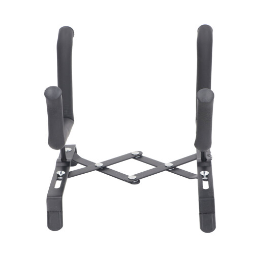 Floor Foldable Violin Stand Metal and Sponge H 1