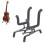 Floor Foldable Violin Stand Metal and Sponge H 11