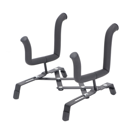 Floor Foldable Violin Stand Metal and Sponge H 2