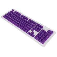 Teclas de 106, altura OEM, bicolor morado/blanco