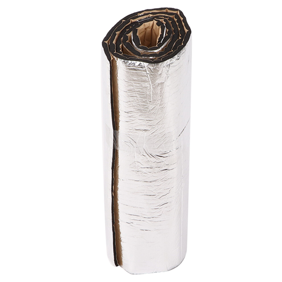 200X50cm Car Sound Heat Insulation Foam Mat 10Mm Silver 9121376513862