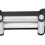 Winch Roller Fairlead 165mm/6.5in Metal Universal 14