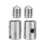 Solderless Nipple 0.2in OD with M4 Screws for 2
