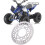 Motorcycle Rear Brake Discs OD210mm/8.3in 12