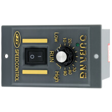 Controlador de velocidad de motor 60W 1 fila de 6 pines horario y antihorario