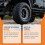 Tire Repair Adhesive for Side Cracks & Scratches - Strong Adhesion, Easy Application, 50g 2