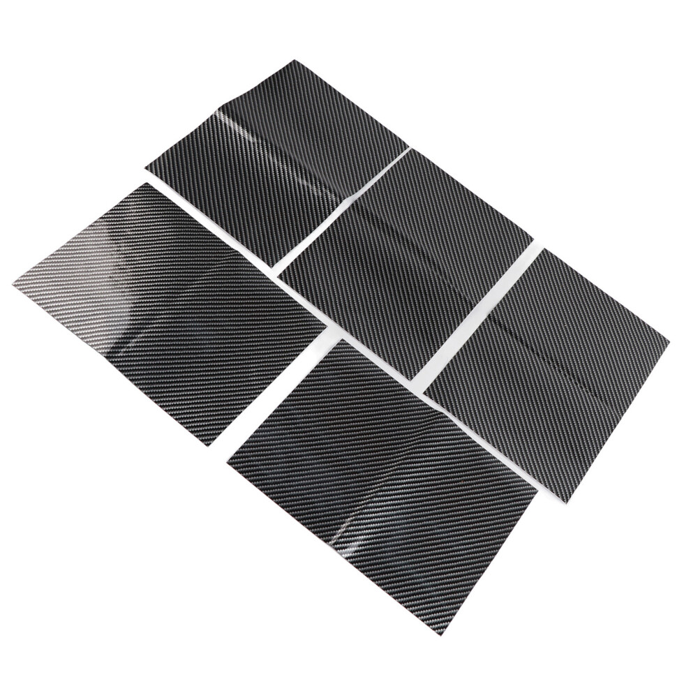 5Pcs Carbon Fiber Rc Car Wrap Stickers Waterproof 30X20cm 4911340104234