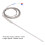 Termocupla de tipo K, con sonda, 200mm, 3m, 0-400, SS 4
