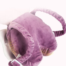 Almohada de protección para la cabeza Bee Belt, rosa, 35 x 18 cm