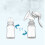 Extractor de leche manual de silicona ajustable blanco 5