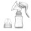 Extractor de leche manual de silicona ajustable blanco 10
