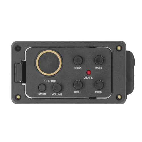 4 Band EQ Equalizer Preamp Amplifier Piezo Pickup 2