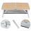 Aluminum Alloy Outdoor Camping Folding Table BBQ 8