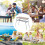 Aluminum Alloy Outdoor Camping Folding Table BBQ 7