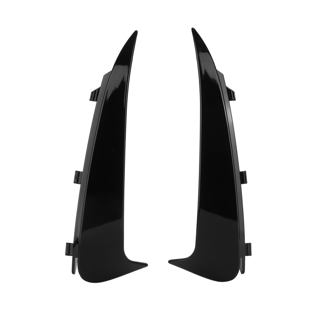 Pair Rear Bumper Side Vent Canard Cover Trim 9121376519758