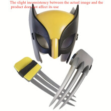 (Black-) Wolverine Mask for Halloween, Festival Makeup, And Party Eye Mask, Cosplay Accessory for Themed Celebrations, for Different Theme Parties