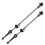 Quick Release Skewer Lever Mountain Bike Titanium 4