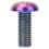5pcs / Pack Titanium Alloy M5*12 Bicycle Water 8