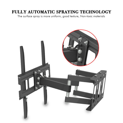 TV Stand with Bracket Height Adjustable Table Top TV Stand 2