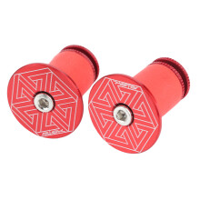 Tappo finale in alluminio MTB/Strada 15-22,5 mm Argento 22 g