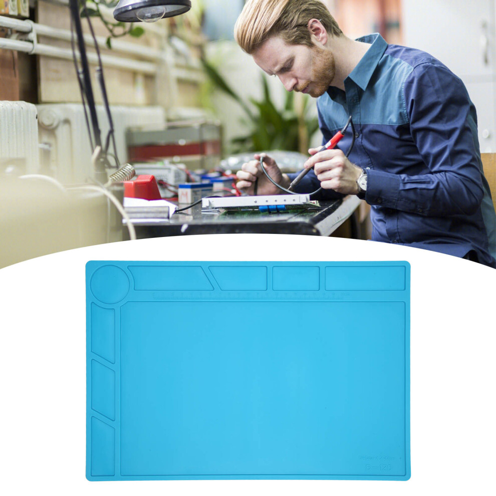 High-Temp Silicone Repair Mat For Pcb Electronics Maintenance S120 3791340125474
