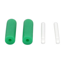 2PCS Mint Flavor Orthodontic Rubber Chewies with Handles for Dental Treatment