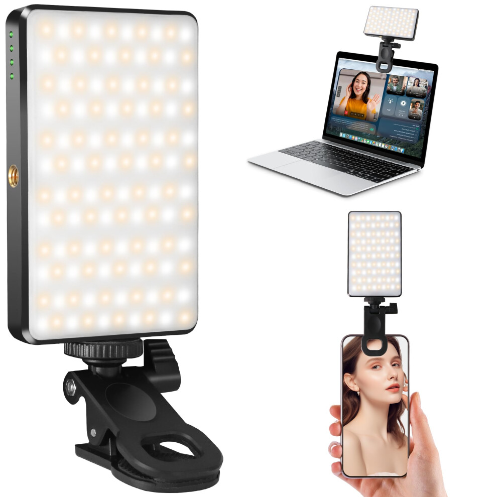 120 Led Selfie With 3000Mah Rechargeable Battery, 3 Adjustable Modes For Phones, Cameras, Laptops, And Ipads Light 6482260569406
