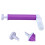Multifunction Cake Duster with 3D Effects - Purple 9.6x1.4x4.7in 3