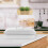 Enamel Baking Pan 10x7 Inch Rectangular Roasting Pan with Lid Vintage Serving Tray Pancake Dish for Kitchen Use 2
