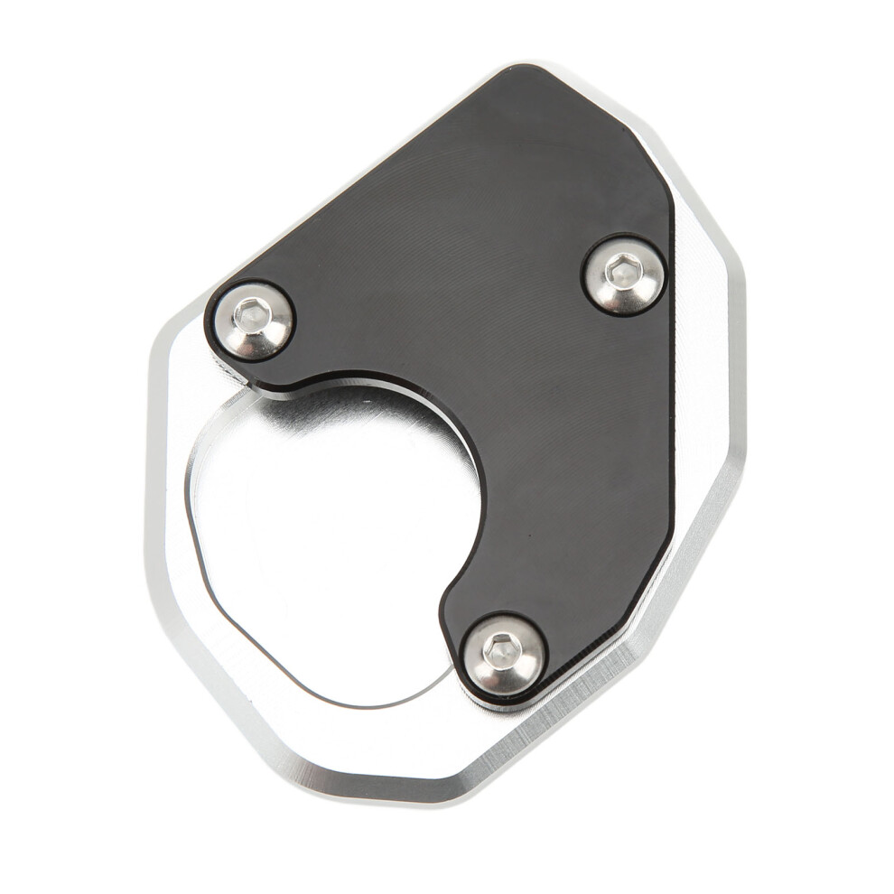 Motorcycle Kickstand Extender Plate For Trident 660 2021+ Aluminum Black 8421340135856