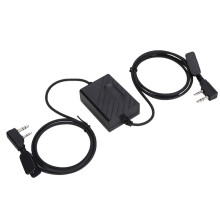 Repeater Box Radio UV5R with Repeater Cable, Base Antenna Interface, Compatible with Aries Controller Khead Sain RPT-2D 50W Relay