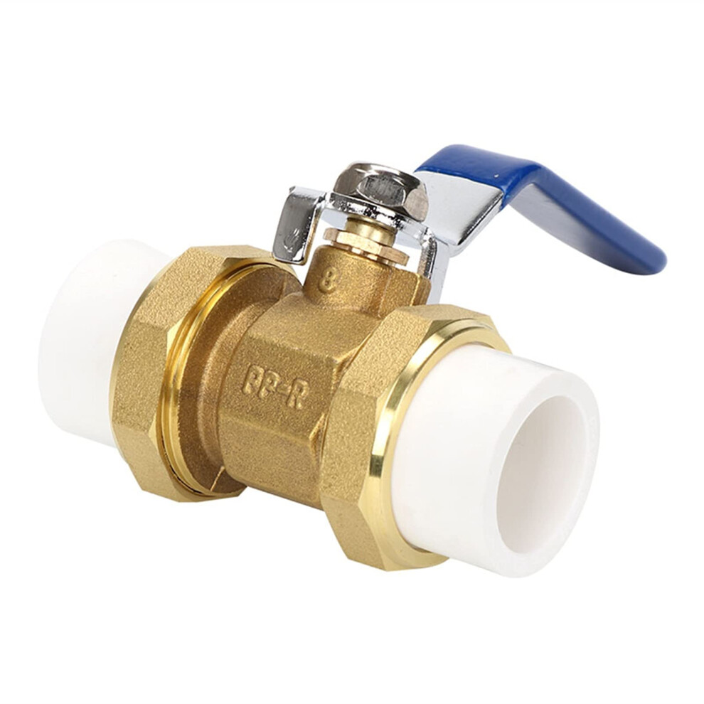 Copper Valve Double Union Ball Valve 20/25/32Mm For Hot Melt Welding Water Heating Accessories C 32 6482260571294
