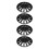 4PCS 14in Wheel Hubcap Strong Protection Sturdy 10