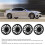 4PCS 14in Wheel Hubcap Strong Protection Sturdy 14
