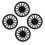 4PCS 14in Wheel Hubcap Strong Protection Sturdy 2
