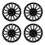 4PCS 14in Wheel Hubcap Strong Protection Sturdy 1