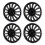 4PCS 14in Wheel Hubcap Strong Protection Sturdy 8