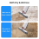 Portable Mini Self Squeeze Cleaning Mop Wet and Dry Use Sponge Mop 3